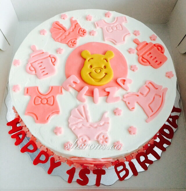 1st birthday pink