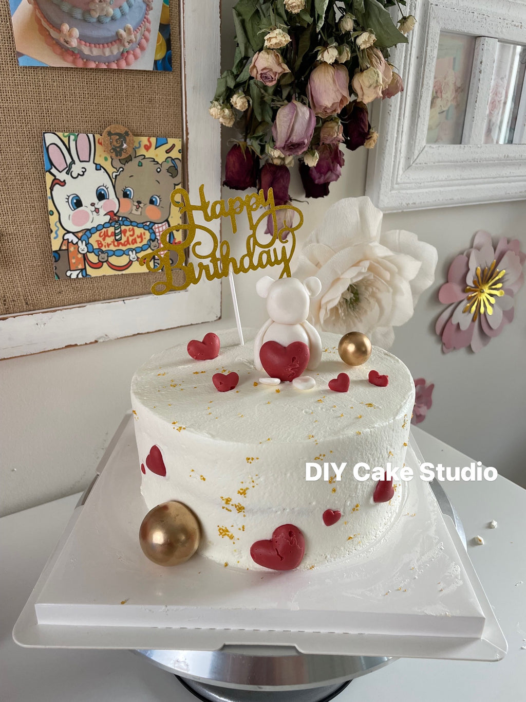 Diy cake for couple