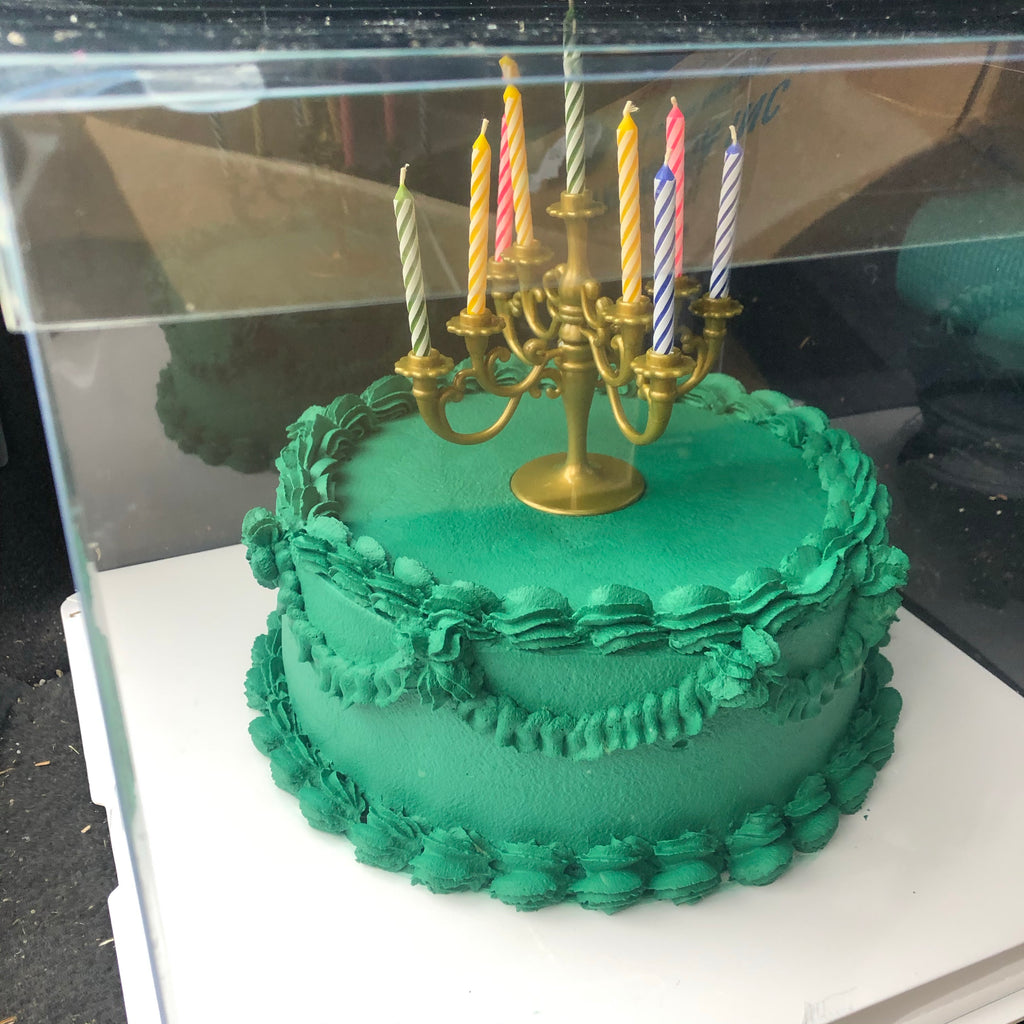 The candle cake