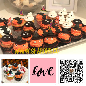 Halloween theme cupcakes